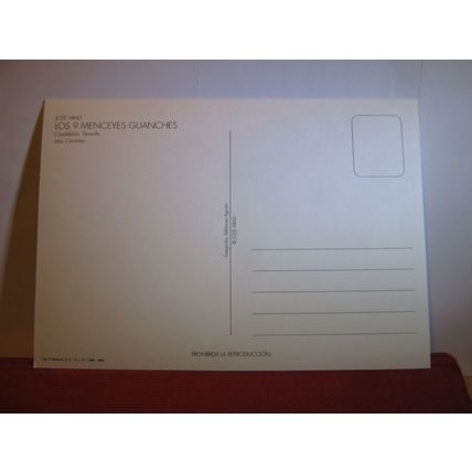 set of 10 MENCEYES GUANSHES, CANDELARIA, TENERIFE, SPAIN unused postcards #