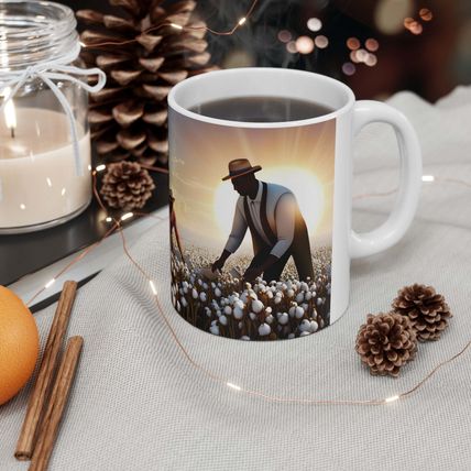 Downhome Sharecropping In the Heat of the Day #1 11oz Ceramic Coffee Mug