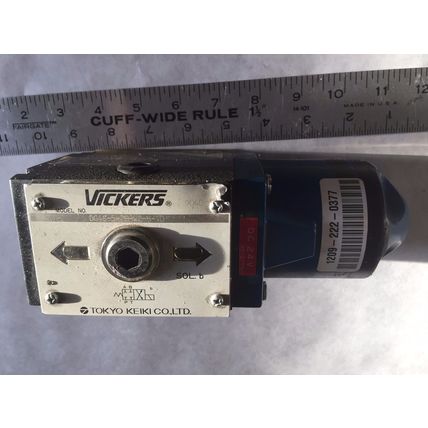 NEW VICKERS DG4S S 2B W2 H 10 HYDRAULIC VALVE TOKYO KEIKI DG4S-5-2B-W2-H-10,AM