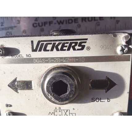 NEW VICKERS DG4S S 2B W2 H 10 HYDRAULIC VALVE TOKYO KEIKI DG4S-5-2B-W2-H-10,AM