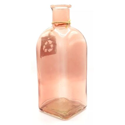 Purple Bottle Glass Bottle Decorative 19 CM Home Decor Gift Ornament