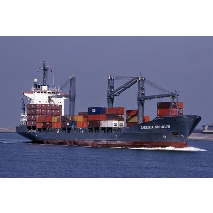 SQ2129 - Liberian Cargo Ship - Caecilia Schulte , built 1995 - photograph 6x4