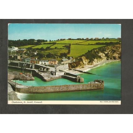 Postcard Cornwall Charlestown John Hinde 2DC327 St Austell