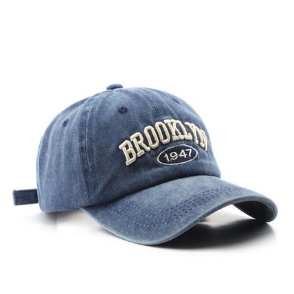 embroidered cap women sunscreen baseball cap Hat men do old letter