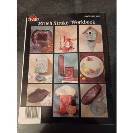 Plaid Folk Art Vintage One Stroke Teaching Guide Brush Stroke Workbook