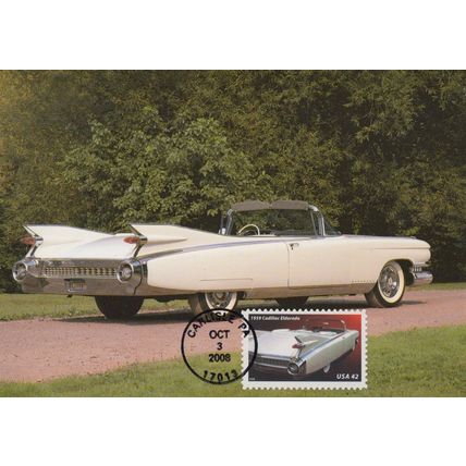 ZAYIX US First Day Cover FDC Maxicard Cadillac Eldorado Cars Auto 0924M0253