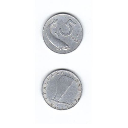 Rep. Italiana - L. 5 del 1954