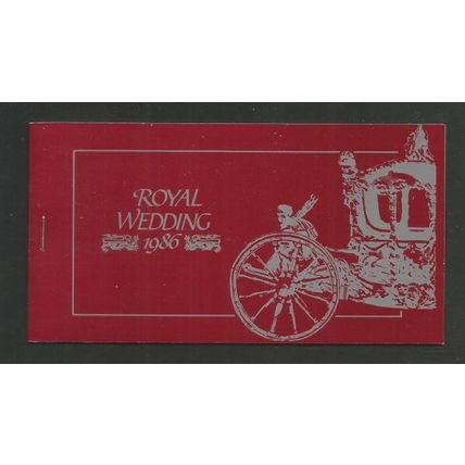 St Lucia 1986 Royal Wedding Booklet Imperf Unmounted Mint SG 890 / 893