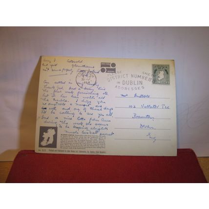 BLARNEY CASTLE, Co. CORK, IRELAND used postcard by John Hinde 1964 pm =