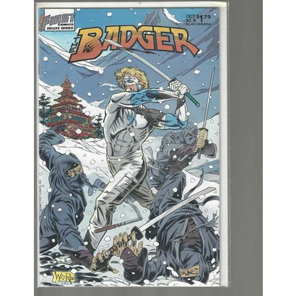 The Badger, #16, First Comic, Mid Grade