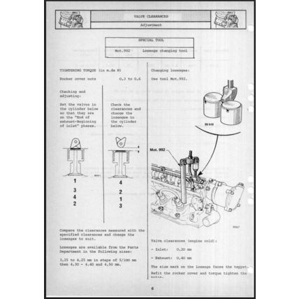 Renault 9 Diesel Type L424 Details Of Adjustments And Overhaul 7711073586 PDF