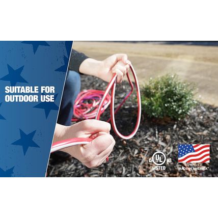 Southwire Heavy Duty Extension Cord, 100Ft, 12 Gauge, 3 Conductor, Water Resista