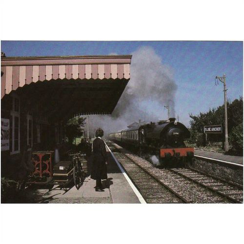 Limited Edition Railway Postcard Bagnall 2996 Victor BLUE ANCHOR 0-6-0ST Loco