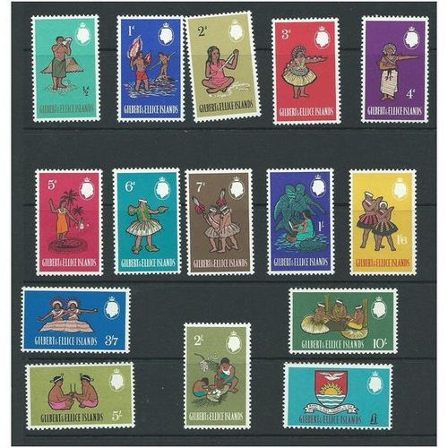 gilbert and ellice stamps definitives sg89 to £1 hm