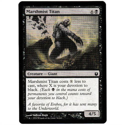 Magic the Gathering - Born of the Gods - #76/165 - Marshmist Titan