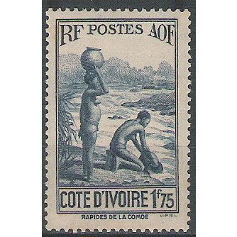 COTE D'IVOIRE N° 127A YVERT NEUF ** ( MNH )
