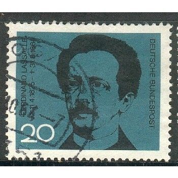 Germany stamps 1964 - SG1348 - Death Centenary Of Ferdinand Lassalle (used)