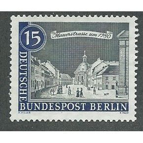 BERLIN -1962 15pf 'OLD BERLIN SERIES' FINE USED (EBID49-567)