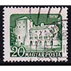 Hungary 1960 Castles 20f Used Stamp