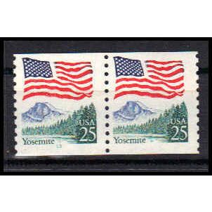 2280a 25c U.S. Flag Fine MNH CNP Left 13 PA1074