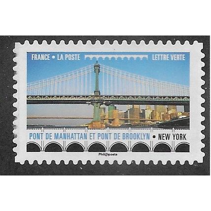 FRA 2017 (73c)(S/A) 'BRIDGES - BROOKLYN' FINE USED (EBID76-109)