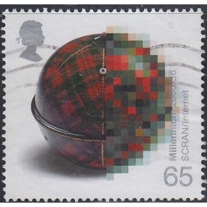 GB, 2000 65p Millennium, SG 2165 (Scott #1925), used.