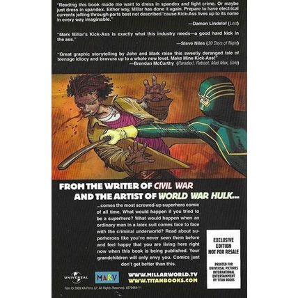 Kick-Ass [5050582794441] [2010] [Region 2,4] - in Mint Condition with Artbook