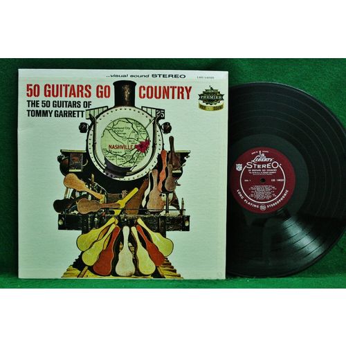 50 Guitars of Tommy Garrett - 50 Guitars Go Country - LSS 14025 - NM