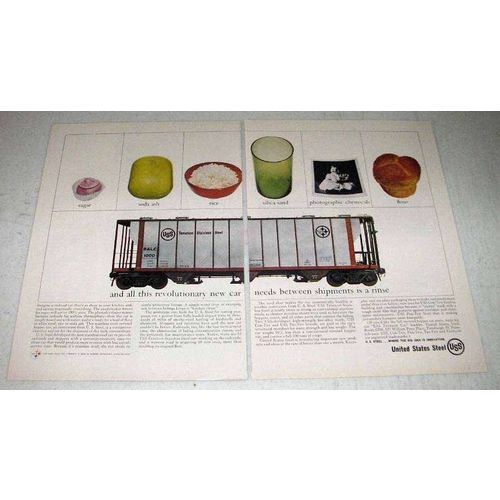 1963 United States Steel Ad - Tenelon Stainless Steel