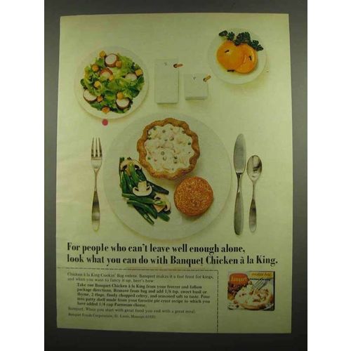 1974 Banquet Chicken a la King Ad - Well Enough