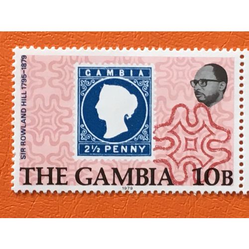 Gambia 1979 Rowland Hill 10b 1883 2½d Unmounted Mint NHM SG 416 Sc 394 stamp