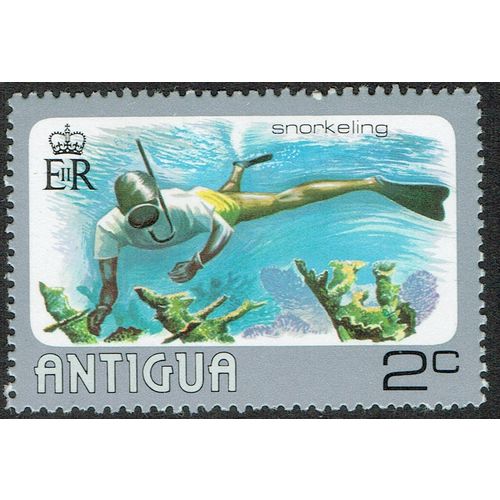 Antigua 1976 Water Sports 2c Multicoloured SG505 MM