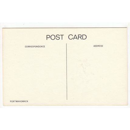View of Portmahomack Postcard Sketch Art 1972