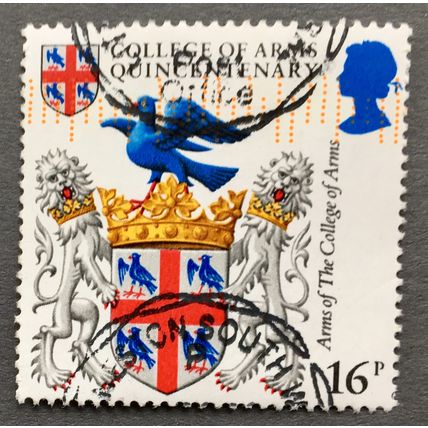 Great Britain 1984 500th Anniversary of the College of Arms SG 1236 16p Arms