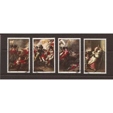 1981 Jersey, Battle of Jersey Paintings, Fine Used Set of Stamps, SG 244-7