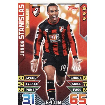 Match Attax 2015/2016 Extra U4 Junior Stanislas Bournemouth