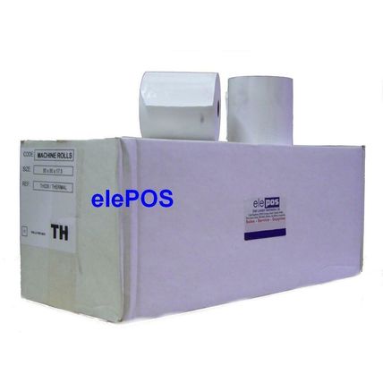 Printer Rolls for Sam4s G-CUBED, Sam4s Cubed, HPRT, HPRT TP80C Printer- 40 Rolls