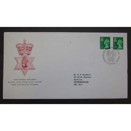 ROYAL MAIL - DEFINITIVES NORTHERN IRELAND FIRST DAY COVER 1986 (b)