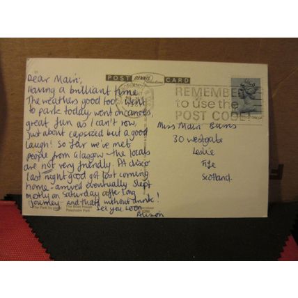 multiview, SCARBOROUGH, YORKSHIRE. used postcard, by E T W Dennis 1981 pm =