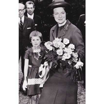 Princess Irene Dutch Royalty in 1962 Real Photo Postcard