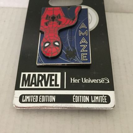 NEW Her Universe Marvel Spider-Man Amaze 2'' Pin