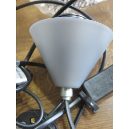 B&Q Freddy Floor Lamp Stand 42w 42 Watt Sliver 05283903 T077-SIL