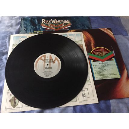 Rick Wakeman - Journey To The Centre of The Earth (12" Vinyl LP Record album)'74