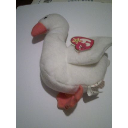 Ty Beanie baby retired -4126 Gracie Swan 6/17/96