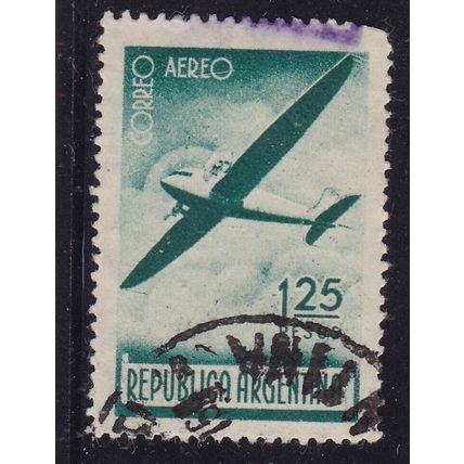 Argentina 1940 Douglas DC2 1.25 pesos fine Used SG 692 VGC