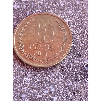 Umlaufmünze Chile 10 Pesos 2013