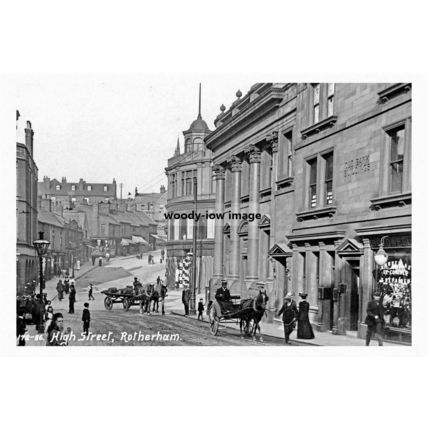 pt3506 - High Street , Rotherham , Yorkshire - print 6x4