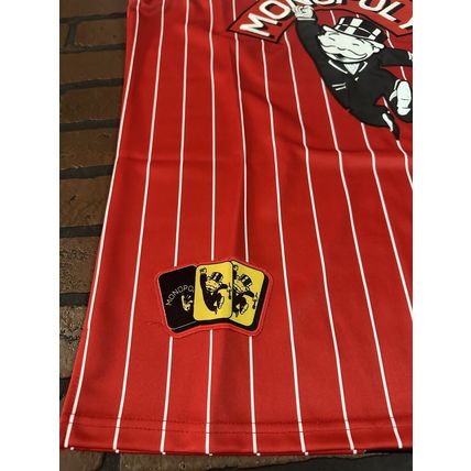 MONOPOLY Red Headgear Classics Basketball Jersey ~Never Worn~ L