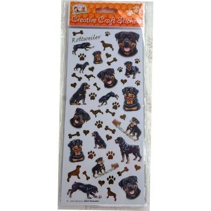 Dog breed craft stickers many breeds available 29 designs peel and stick