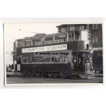 tm1785 - London Transport Tram - Aldgate Wood Green Route - photograph